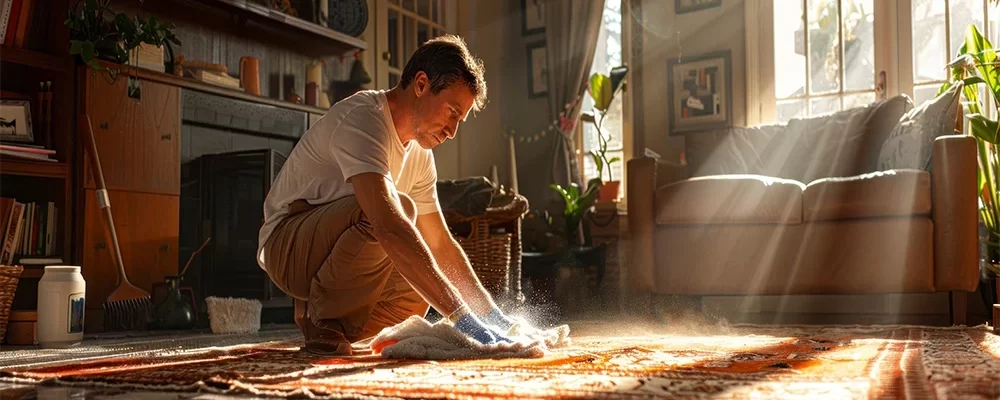 man-doing-rug-cleaning